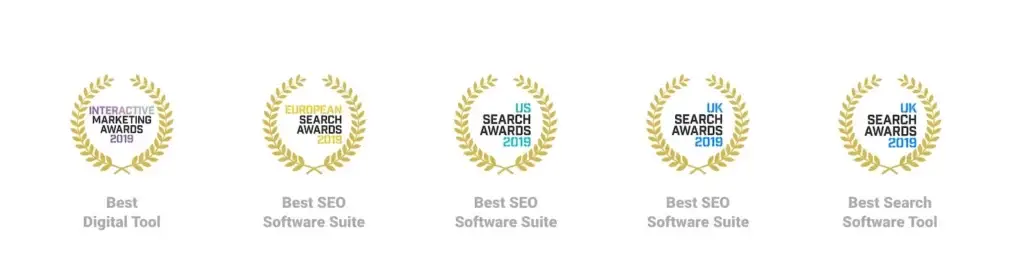 Five award laurels for Interactive Marketing, European Search, US Search, and UK Search Awards 2019.