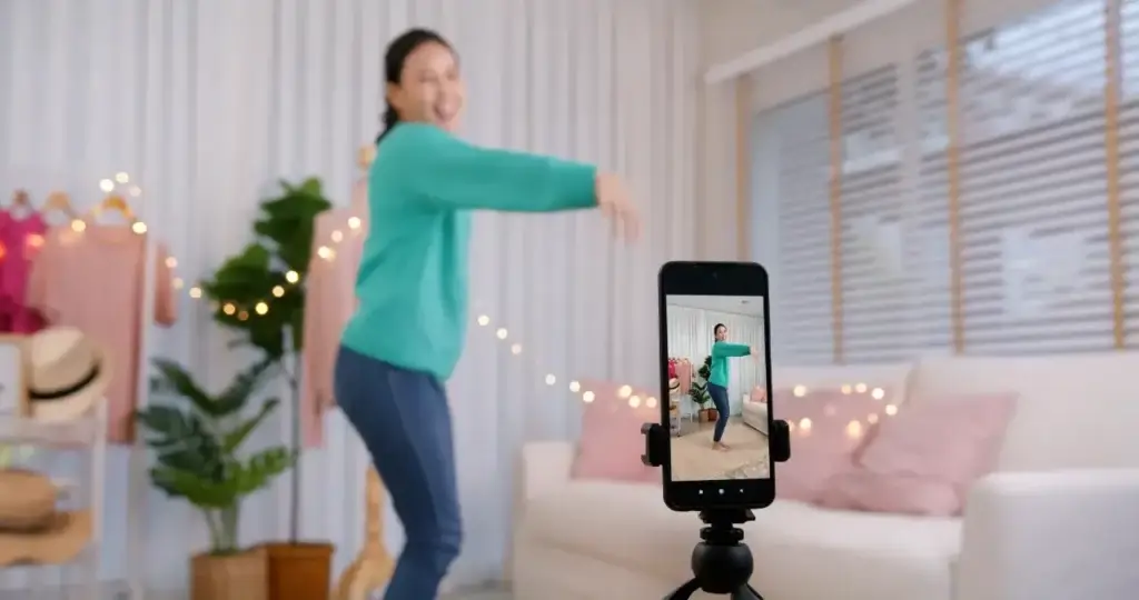 digital marketing agency content creator producing viral videos.