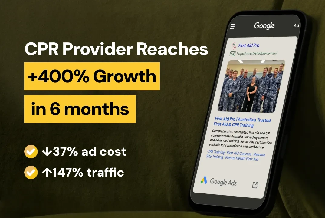 How this CPR training provider reached +400% growth in 6 months