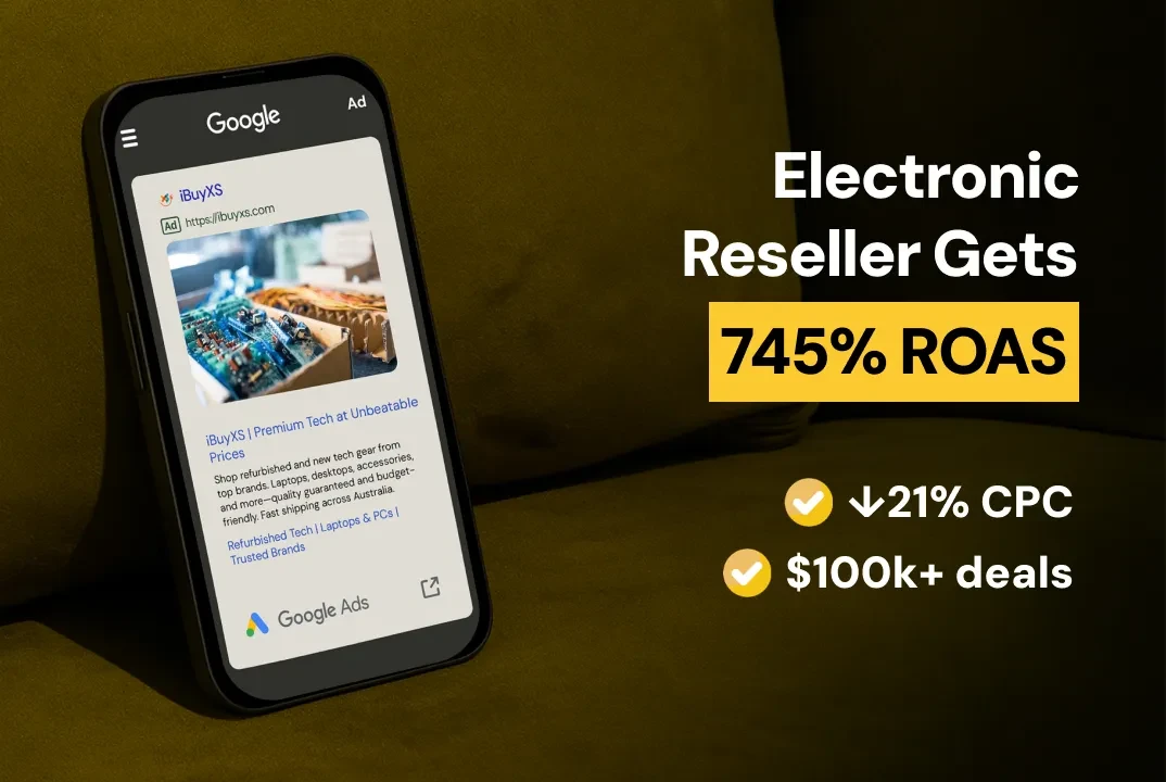 How this electronics retailer achieved 745% ROAS