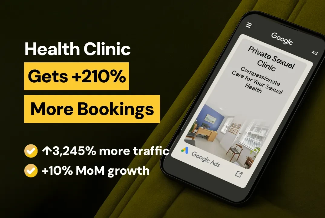 How this health clinic gets +210% more bookings with targeted marketing
