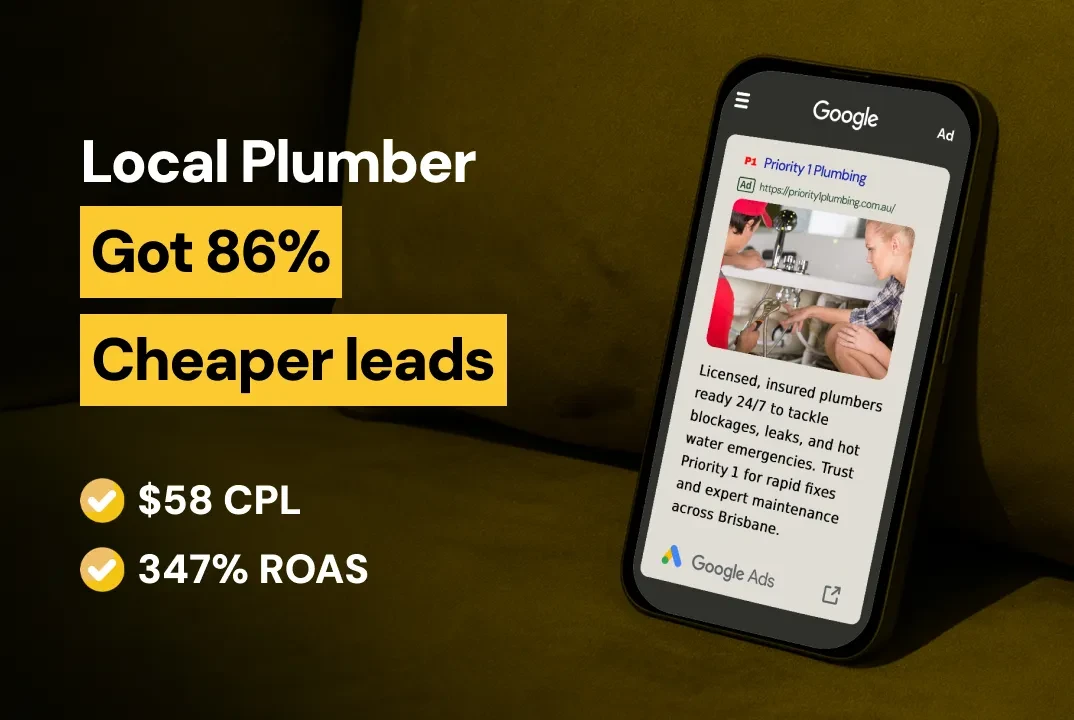 How this plumber saves 86% on cost per lead with targeted campaigns